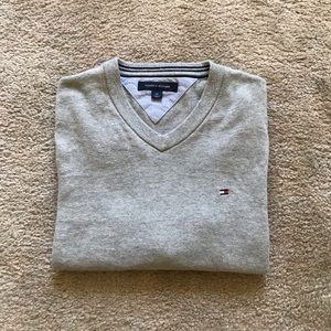 Grey Basic Tommy Hilfiger Sweater